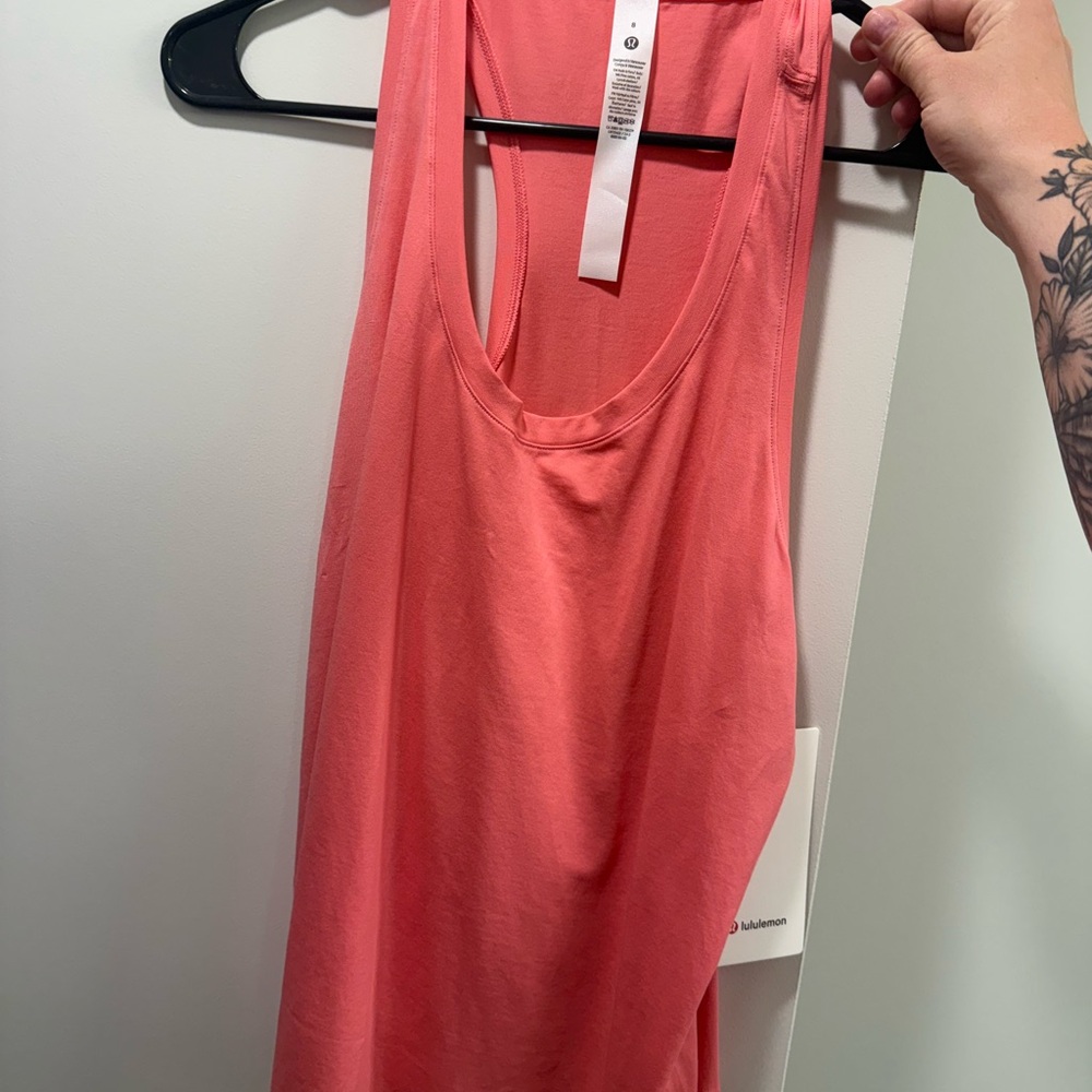 Lululemon Athletica Pink love Tank Top